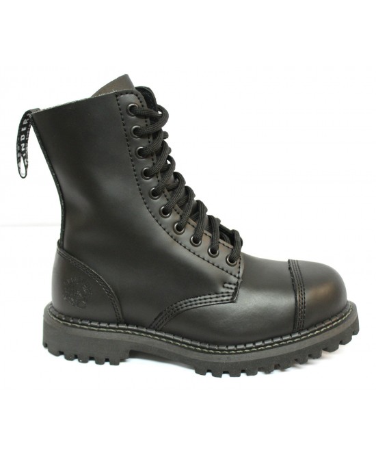 Grinders Stag CS Derby Boot Black Commando Sole
